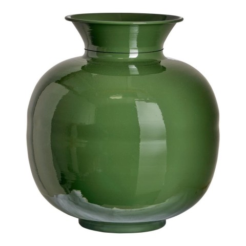 VASO METALLO VERDE CM.18.5X34X29